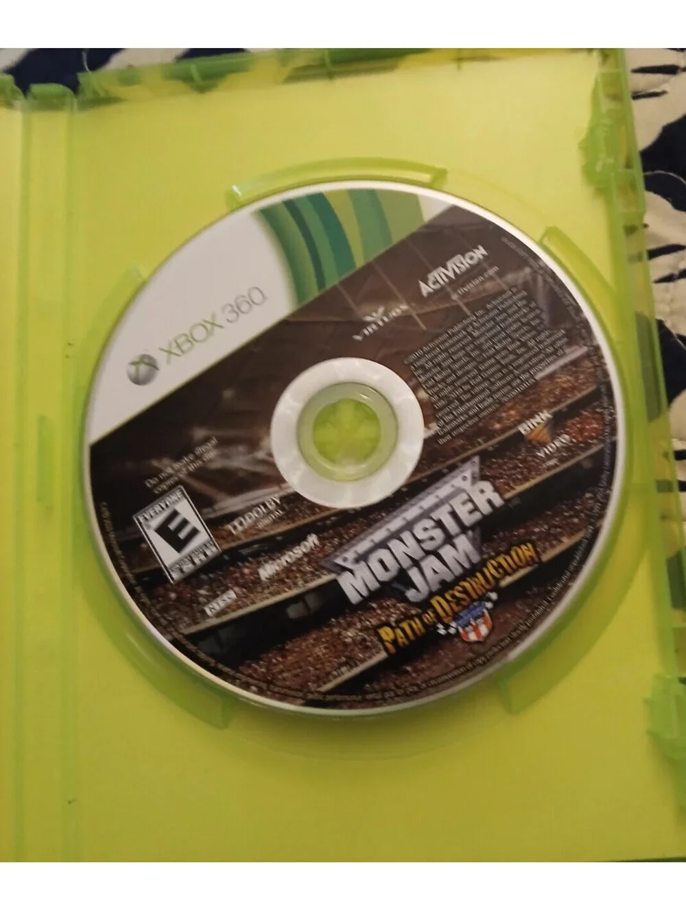 Monster Jam Path of Destruction (2010 Microsoft Xbox 360)